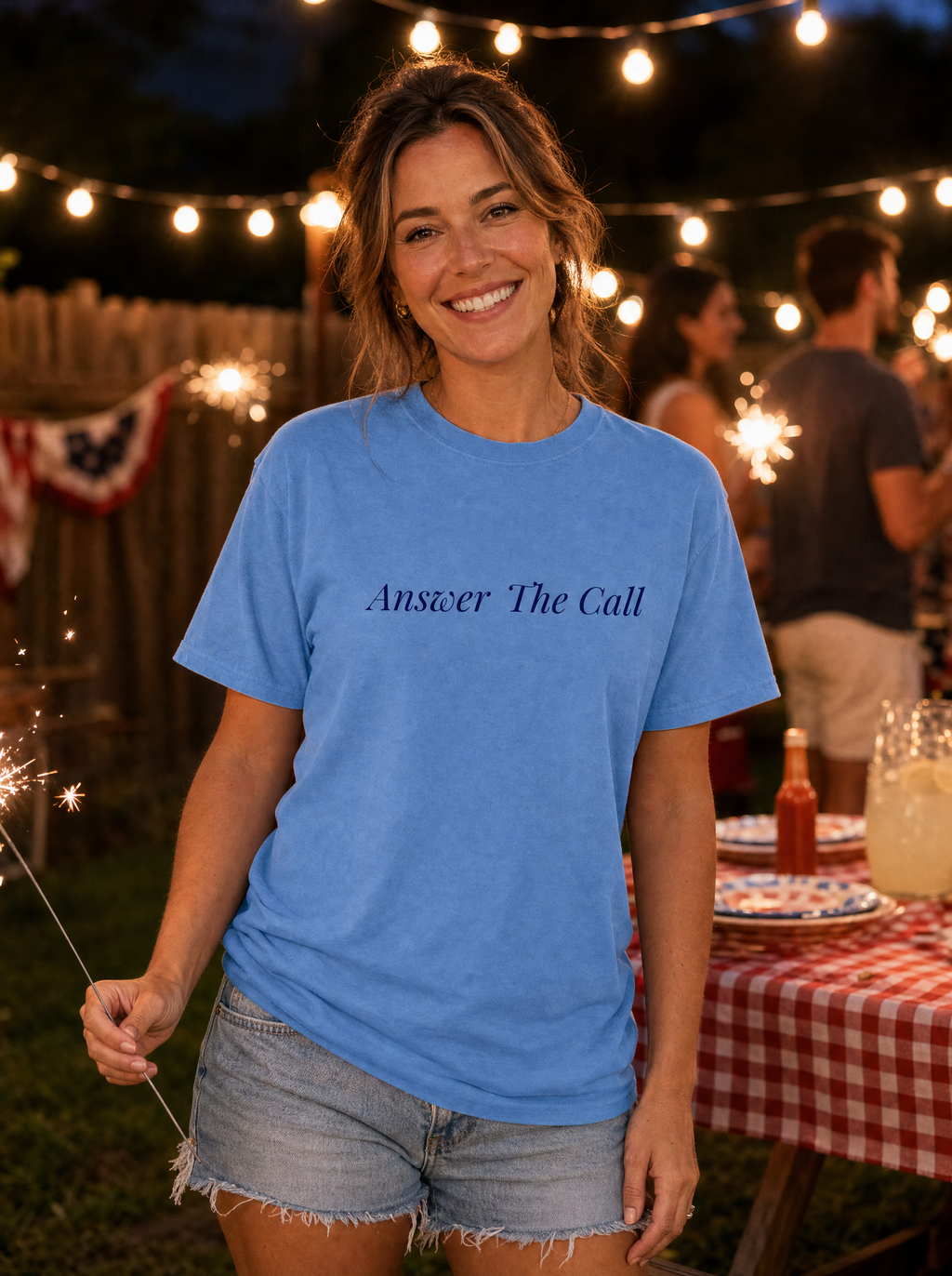 Answer The Call - 250th 4th of July - Front