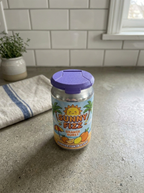 Beach Can Lid - Lavender